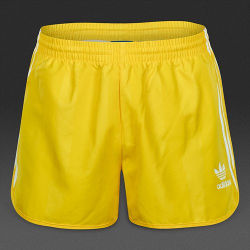 Adidas Originals Football Shorts Yellow for Men